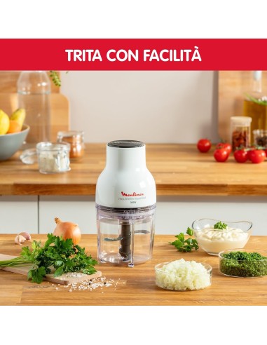 Moulinex DJ5201 Tritatutto 300W con 4 Lame | shopincasa.it