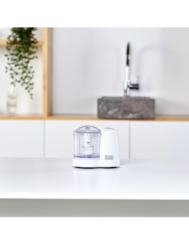 Tritatutto BLACK+DECKER BXCH120E 120W con Lame Inox | shopincasa.it