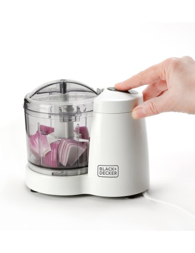 Tritatutto BLACK+DECKER BXCH120E 120W con Lame Inox | shopincasa.it