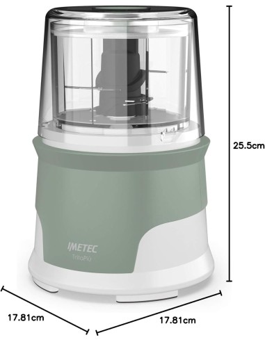 Imetec Tritapiù Tritatutto 1000W con 4 Lame Inox e Contenitore 600 ml | shopincasa.it