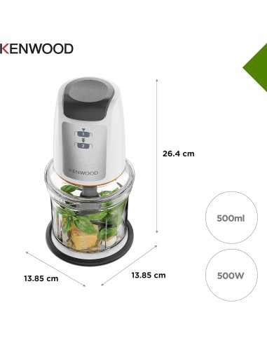 Kenwood Chopper CHP61.100WH Tritatutto 500W | 0,5L | 2 Velocità | shopincasa.it
