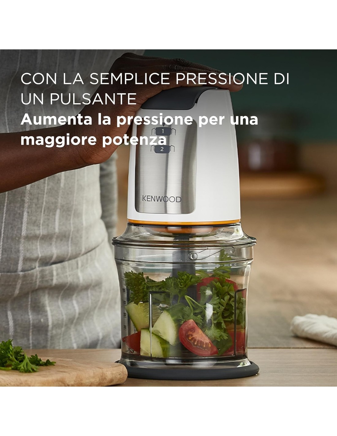 Kenwood Chopper CHP61.100WH Tritatutto 500W | 0,5L | 2 Velocità | shopincasa.it