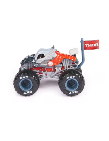 Monster Jam Marvel Monster Truck Assortito 1:64 con grafiche Marvel e ruote robuste | shopincasa.it