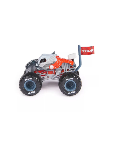 Monster Jam Marvel Monster Truck Assortito 1:64 con grafiche Marvel e ruote robuste | shopincasa.it