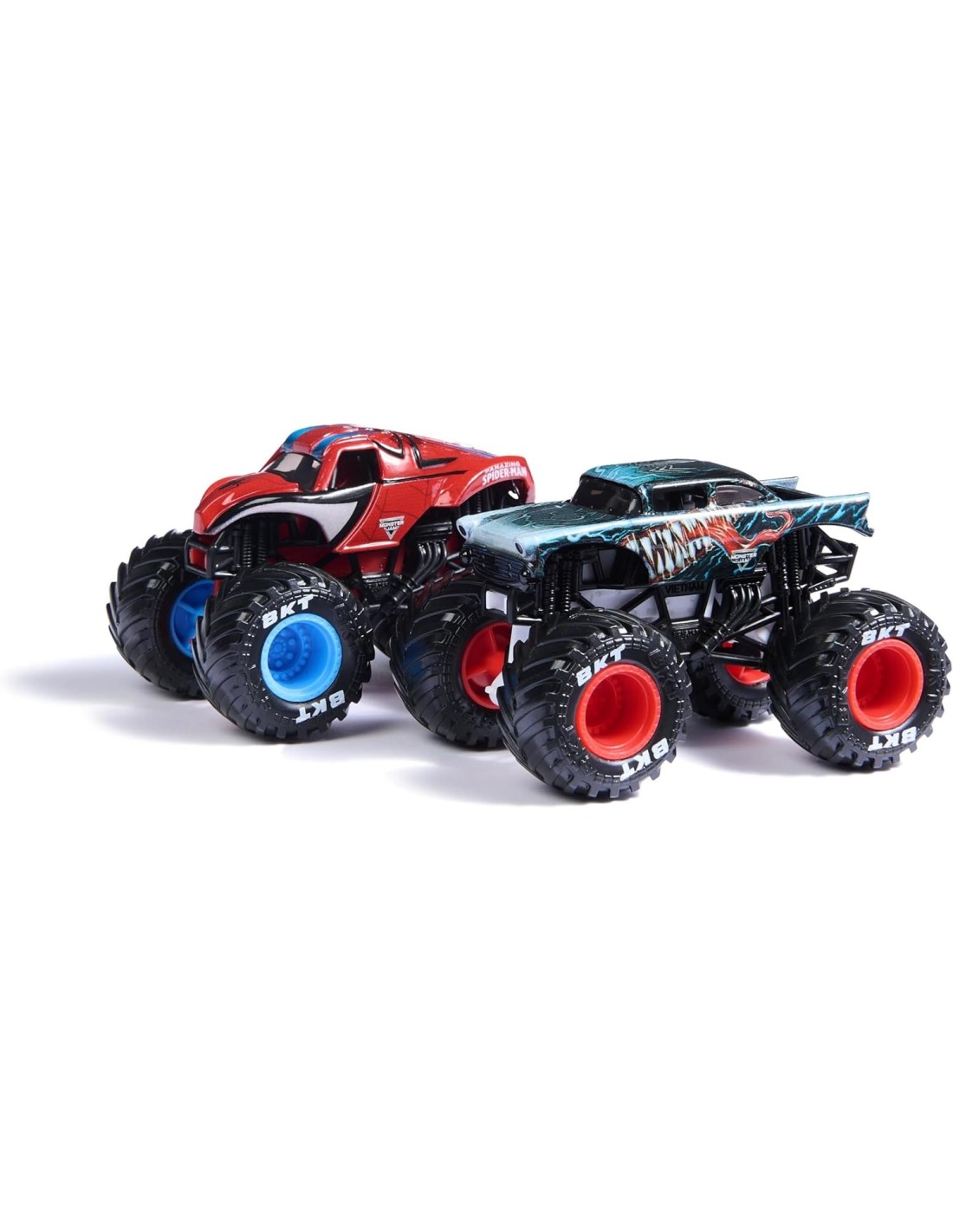 Monster Jam Monster Truck Die-Cast Marvel Iron Man vs. War Machine 1:64 | shopincasa.it