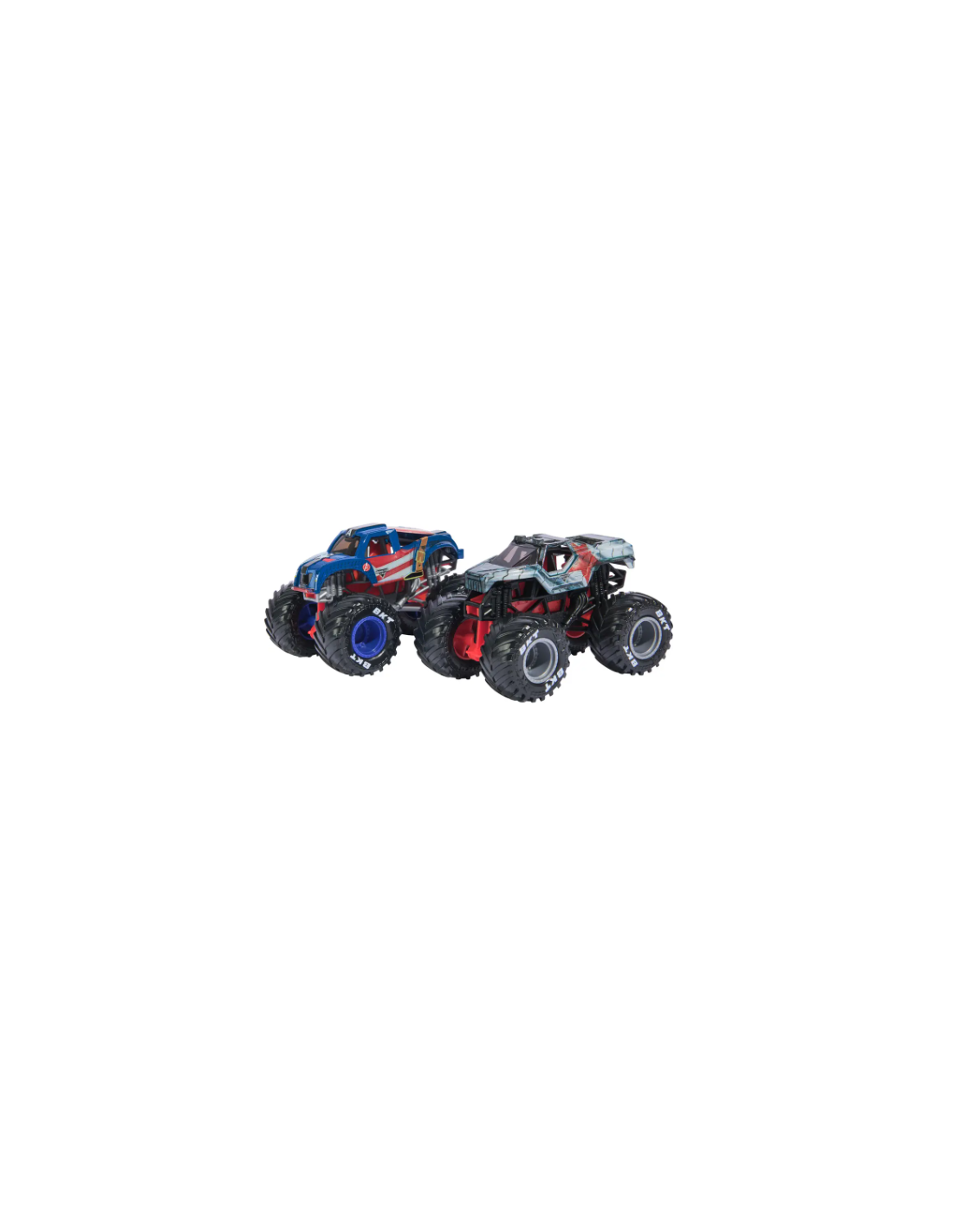 Monster Jam Monster Truck Die-Cast Marvel Iron Man vs. War Machine 1:64 | shopincasa.it