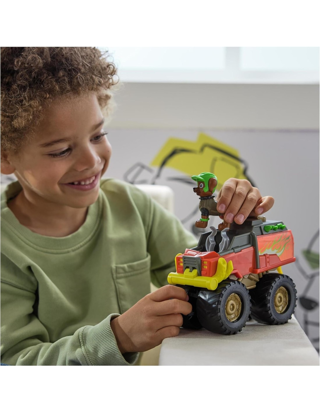 Monster Truck Boomer Paw Patrol con gancio e figura | shopincasa.it