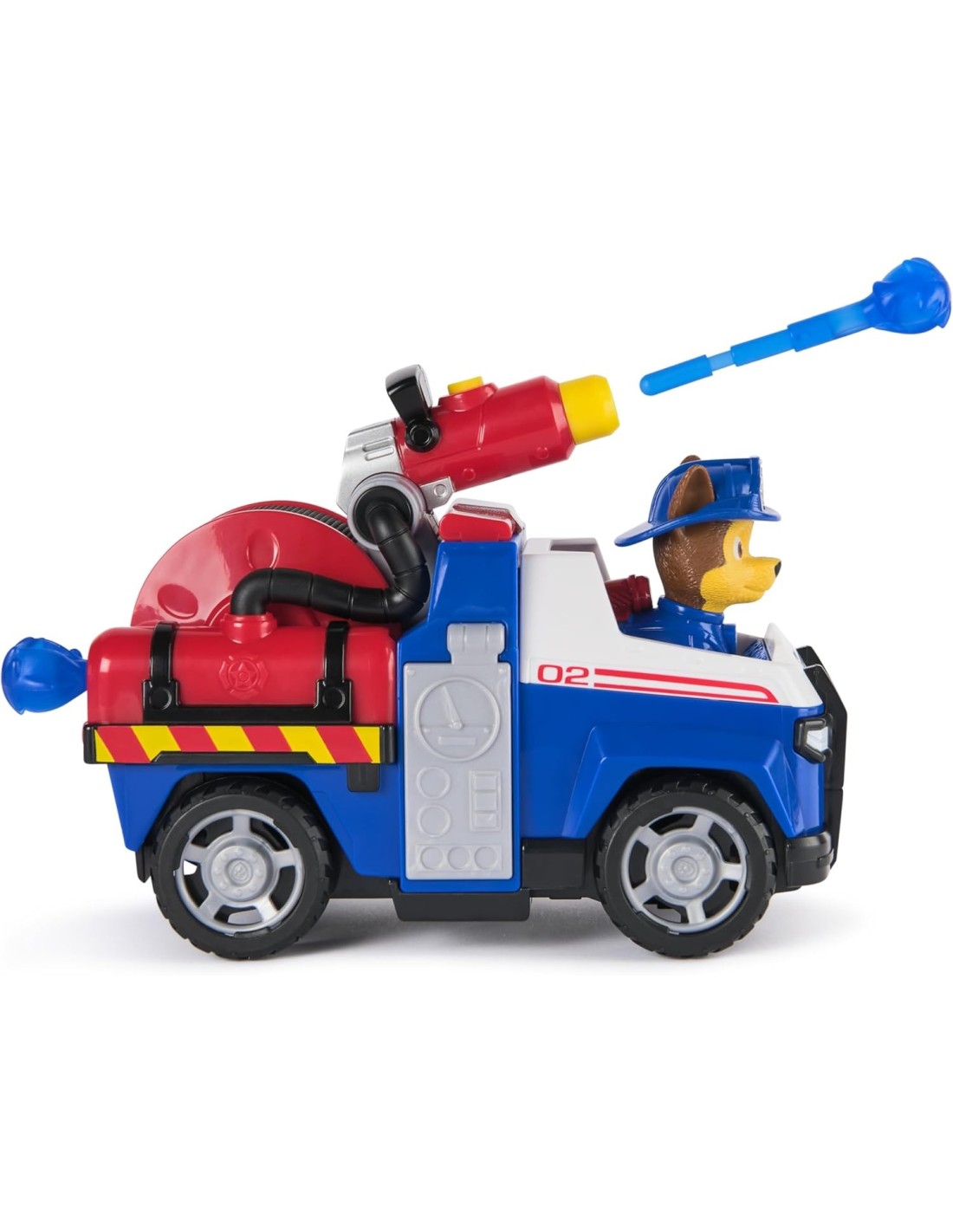 Paw Patrol Rubble Fire Rescue Camion Ribaltabile 20 cm con Proiettili | Shop in Casa