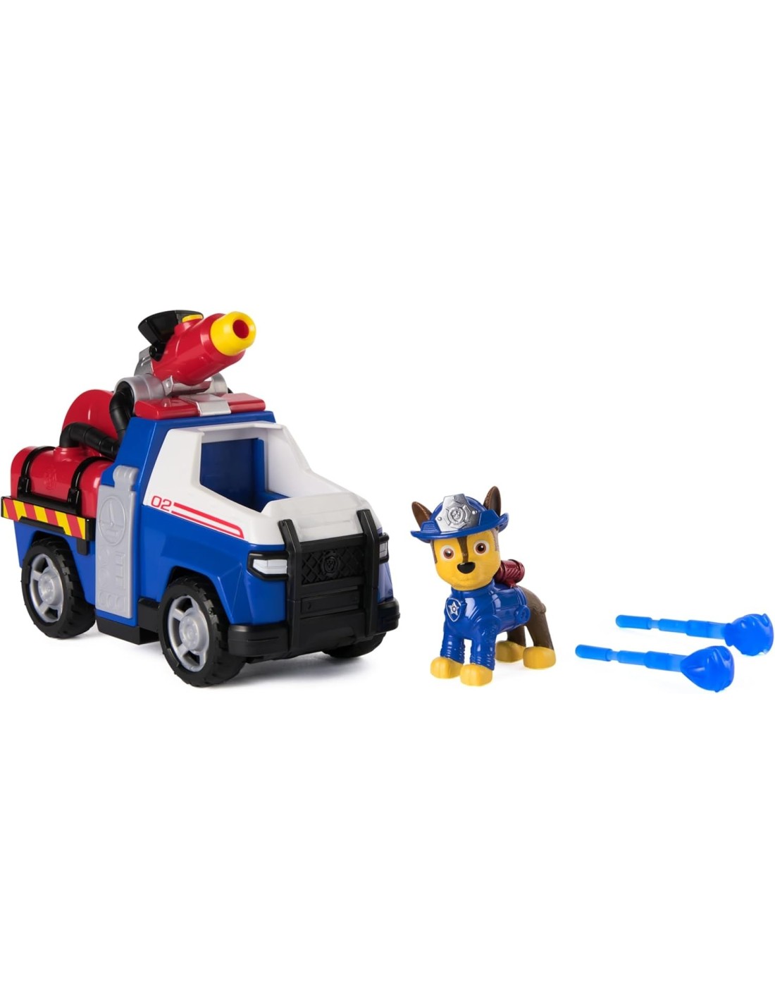 Paw Patrol Rubble Fire Rescue Camion Ribaltabile 20 cm con Proiettili | Shop in Casa
