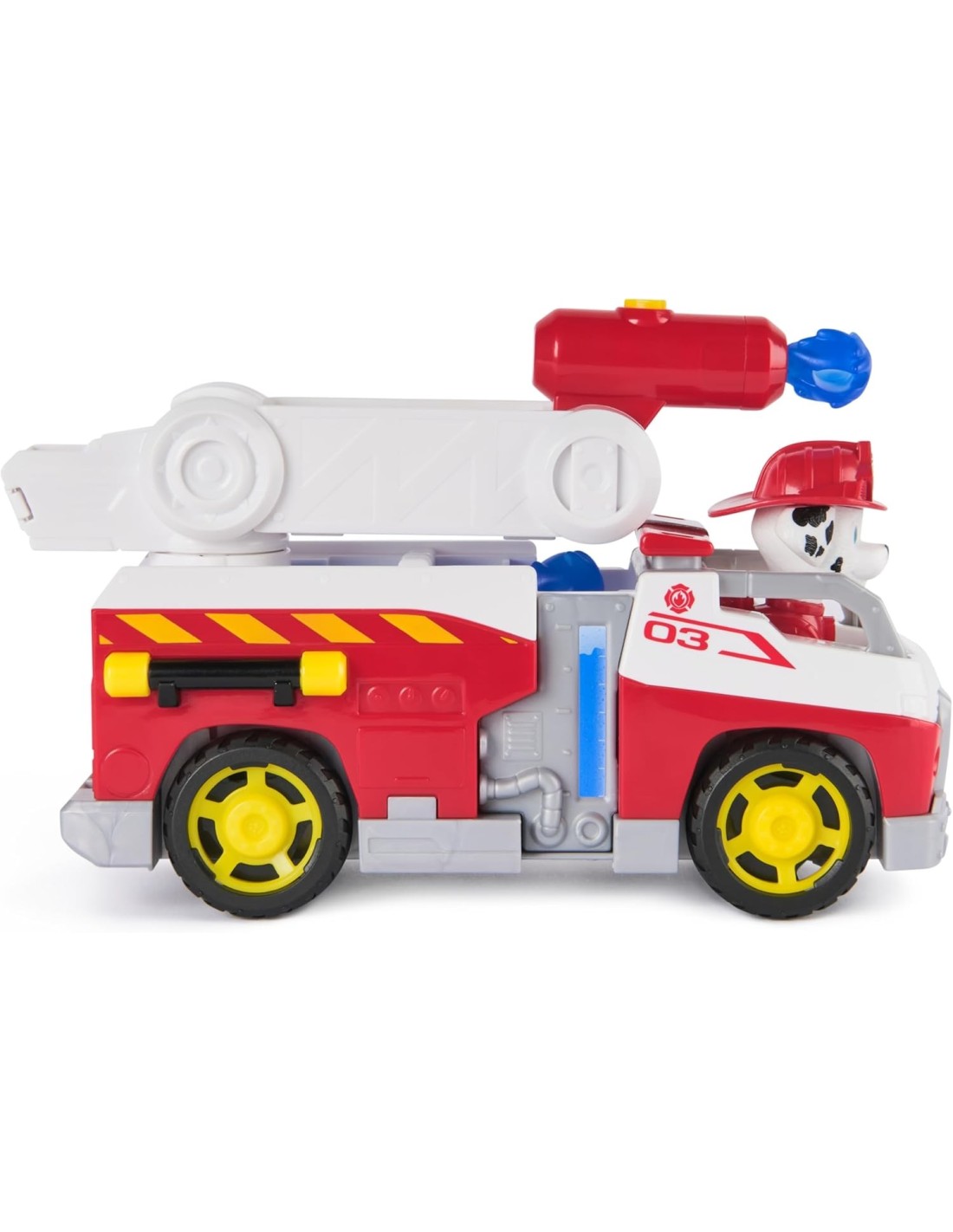 Camion antincendio Paw Patrol Marshall con scala funzionante e figura Marin 16 cm | shopincasa.it
