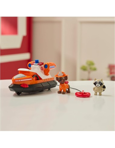 Paw Patrol Gommone di Zuma Fire Rescue con Salvagente e Figura | Shop in Casa