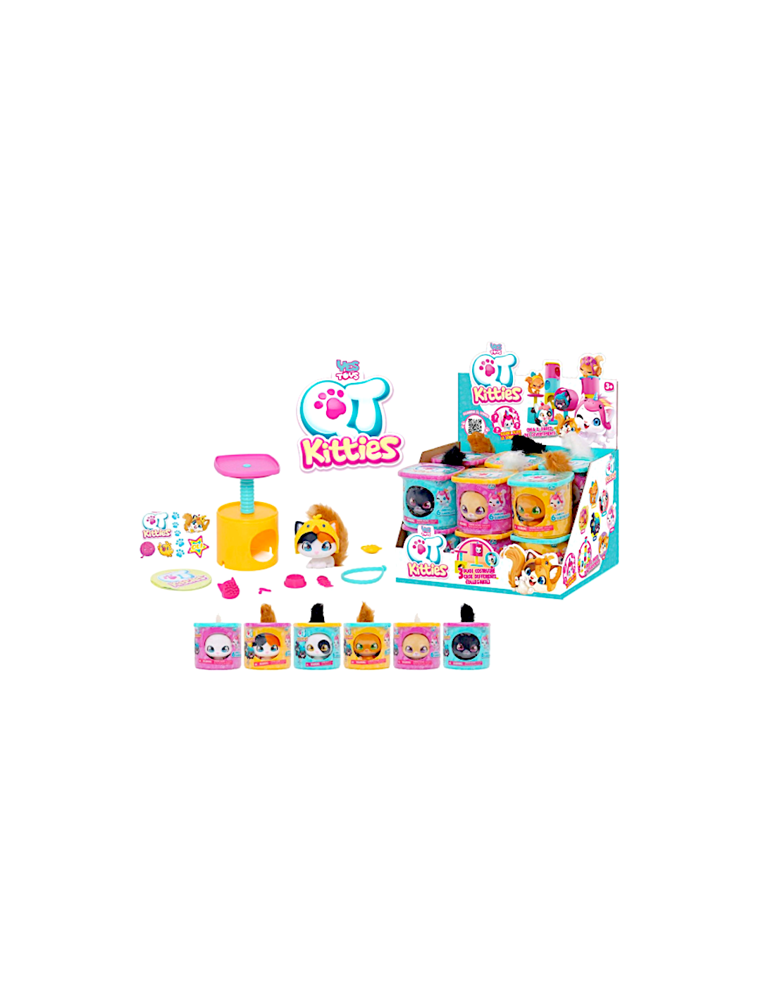 Gattino e casetta modulare QT Kitties MGG17423 |shopincasa.it
