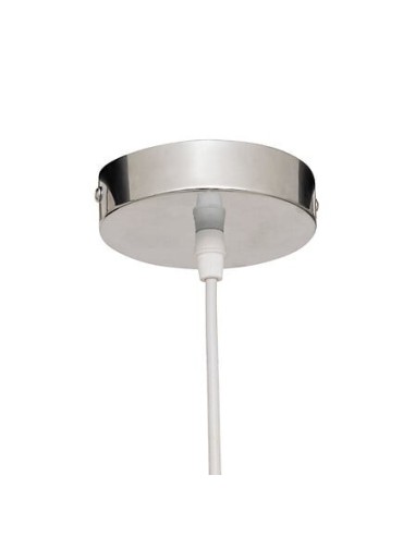 ILLUMINAZIONE: vendita online Sospensione Omia, metallo argentato, diametro 38 cm, altezza 125 cm, collezione Sky Lounge in o...