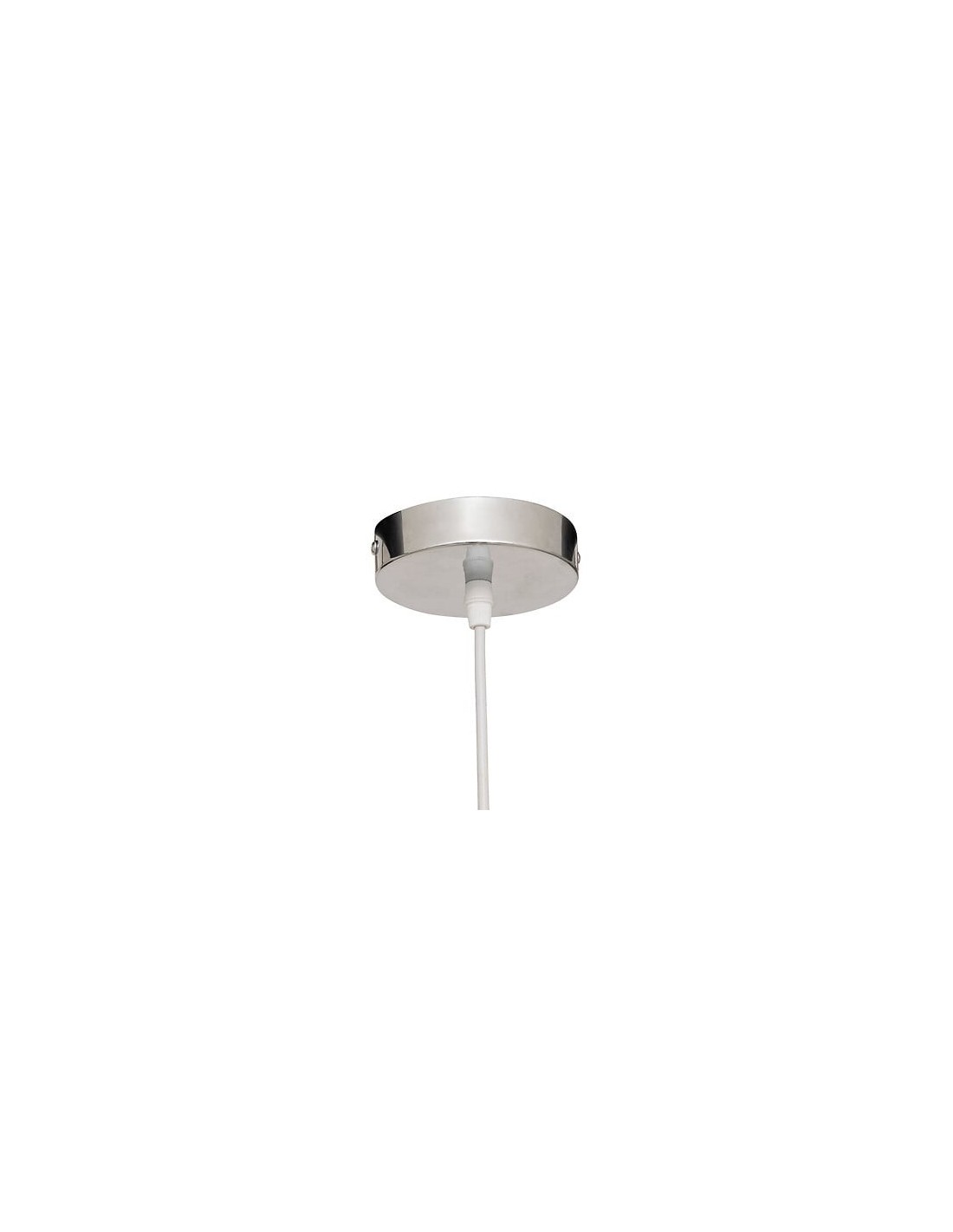 ILLUMINAZIONE: vendita online Sospensione Omia, metallo argentato, diametro 38 cm, altezza 125 cm, collezione Sky Lounge in o...