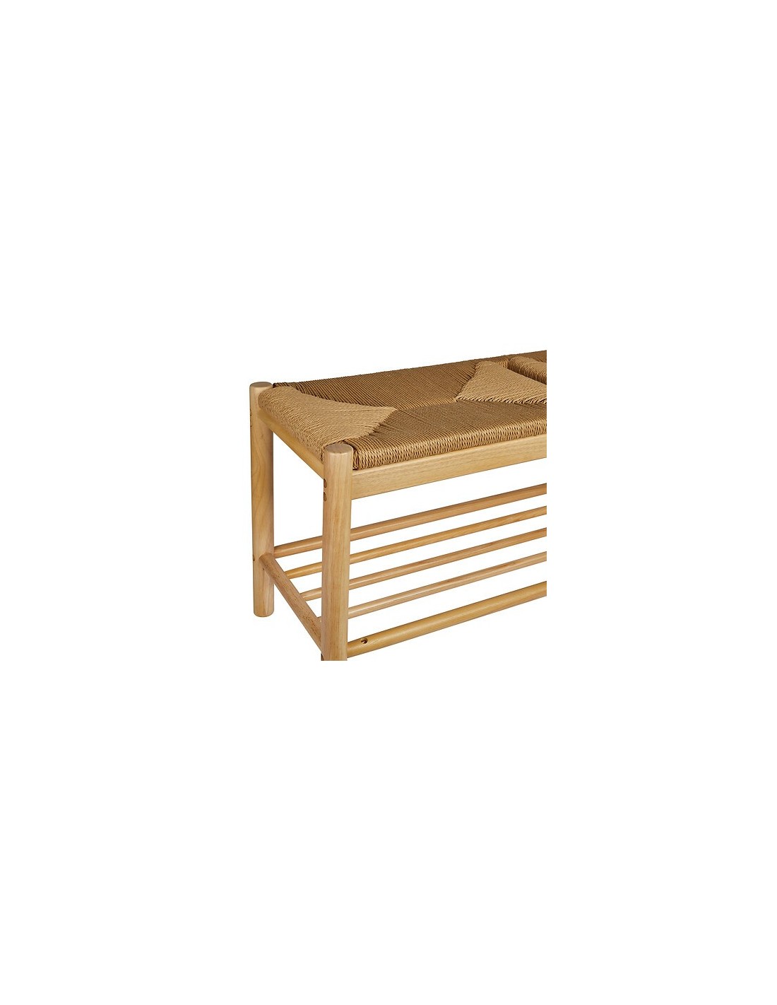 SEDIE: vendita online Panca Maesi, legno naturale, 95 x 35,5 x 45 cm, 100% smontabile, Malakite Collection in offerta