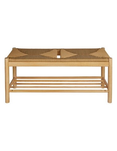 SEDIE: vendita online Panca Maesi, legno naturale, 95 x 35,5 x 45 cm, 100% smontabile, Malakite Collection in offerta