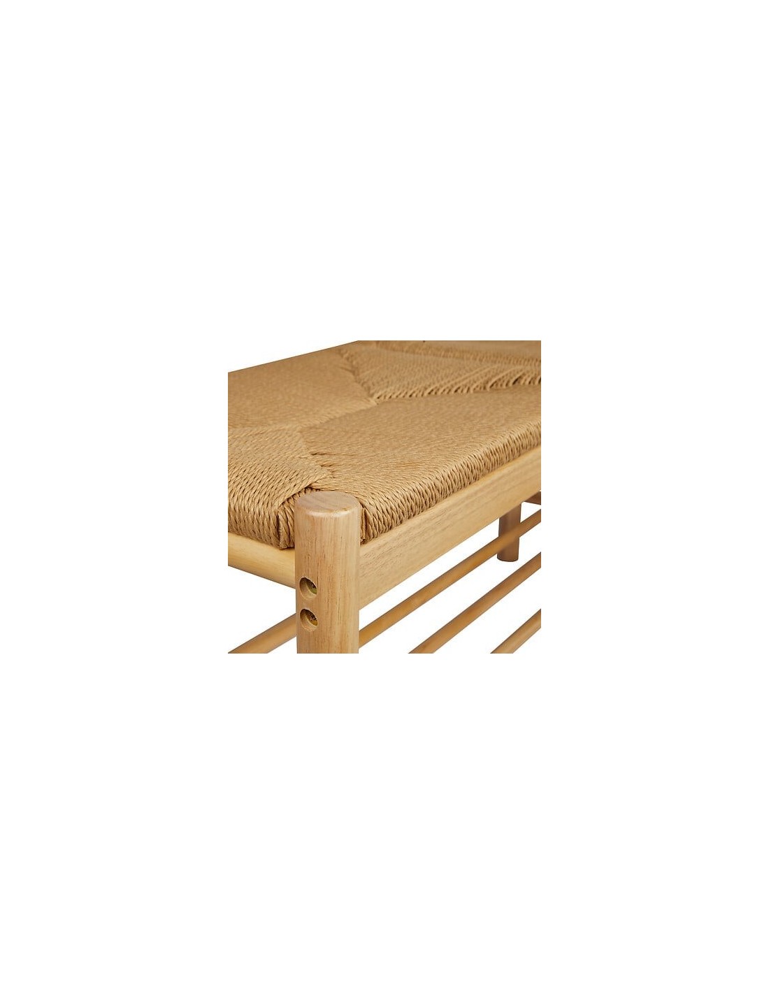 SEDIE: vendita online Panca Maesi, legno naturale, 95 x 35,5 x 45 cm, 100% smontabile, Malakite Collection in offerta