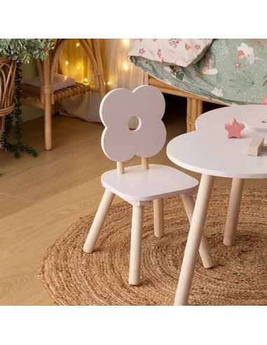 SEDIE: vendita online Sedia Dolce Fiore, Rose, MDF E1/Pine, L. 23 x P. 23 x H. 48 cm in offerta