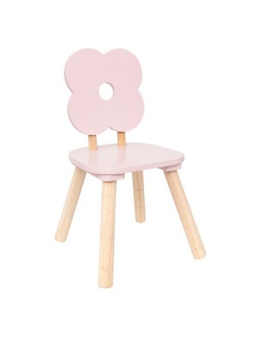 SEDIE: vendita online Sedia Dolce Fiore, Rose, MDF E1/Pine, L. 23 x P. 23 x H. 48 cm in offerta