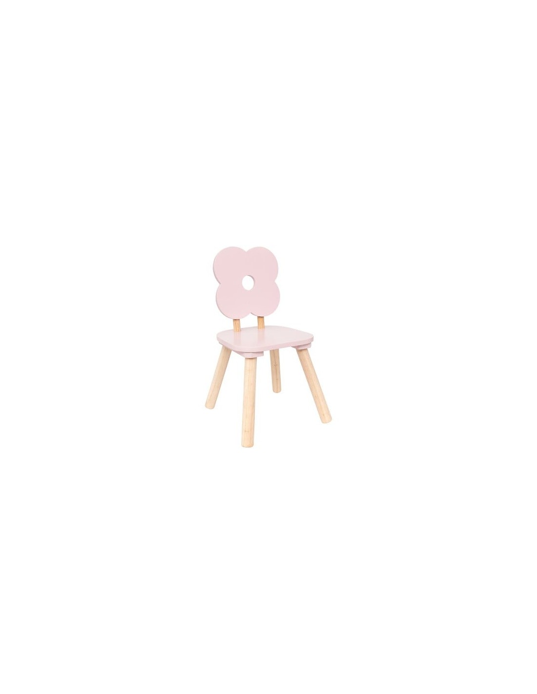 SEDIE: vendita online Sedia Dolce Fiore, Rose, MDF E1/Pine, L. 23 x P. 23 x H. 48 cm in offerta