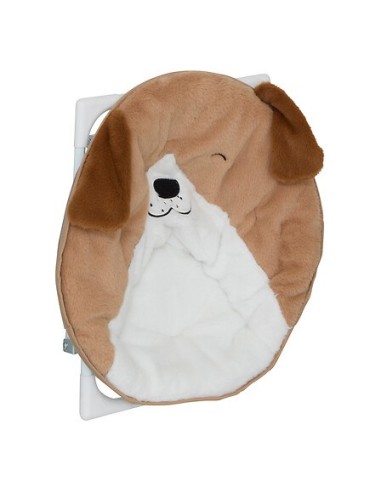 SEDIE: vendita online Sedia pieghevole Falten, stampa cane multicolore, PE e acciaio, L. 50 x P. 40 x H. 50 cm, 1.660 Kg in o...