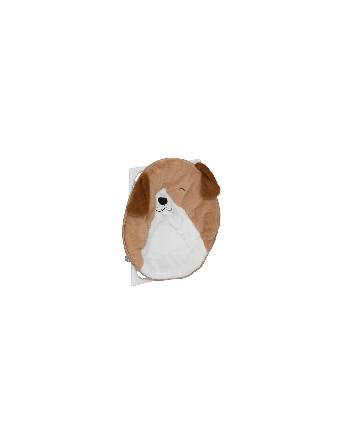 SEDIE: vendita online Sedia pieghevole Falten, stampa cane multicolore, PE e acciaio, L. 50 x P. 40 x H. 50 cm, 1.660 Kg in o...