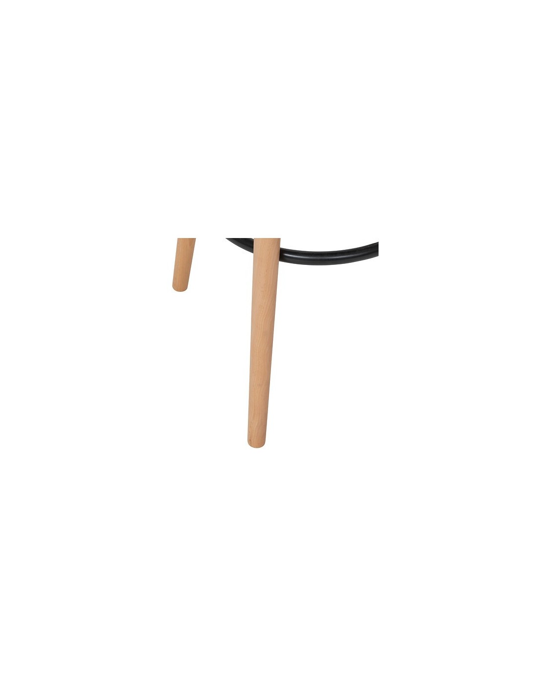 SEDIE: vendita online Sedia da bar alta Maxon, beige, gambe in legno di faggio, PP, L. 40 x P. 43 x H. 92,5 cm, 4.5 Kg in off...