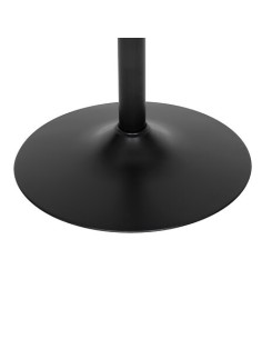 SEDIE: vendita online Sedia da bar alta regolabile Sasha, PU verde cedro, struttura in acciaio, L. 48,5 x P. 51,5 x H. 96,5 c...
