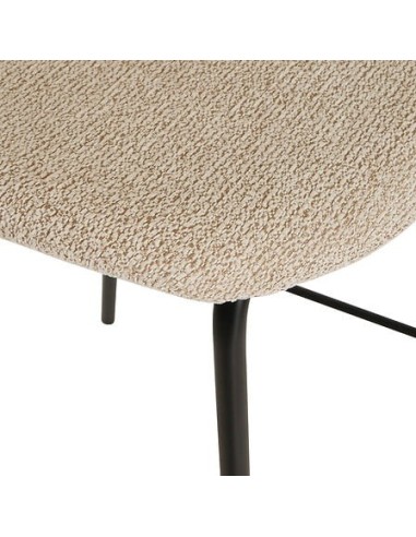 SEDIE: vendita online Sgabello da bar Vladi, bianco, acciaio e plywood E1, L. 43,5 x P. 41,5 x H. 96 cm, 4,55 Kg in offerta