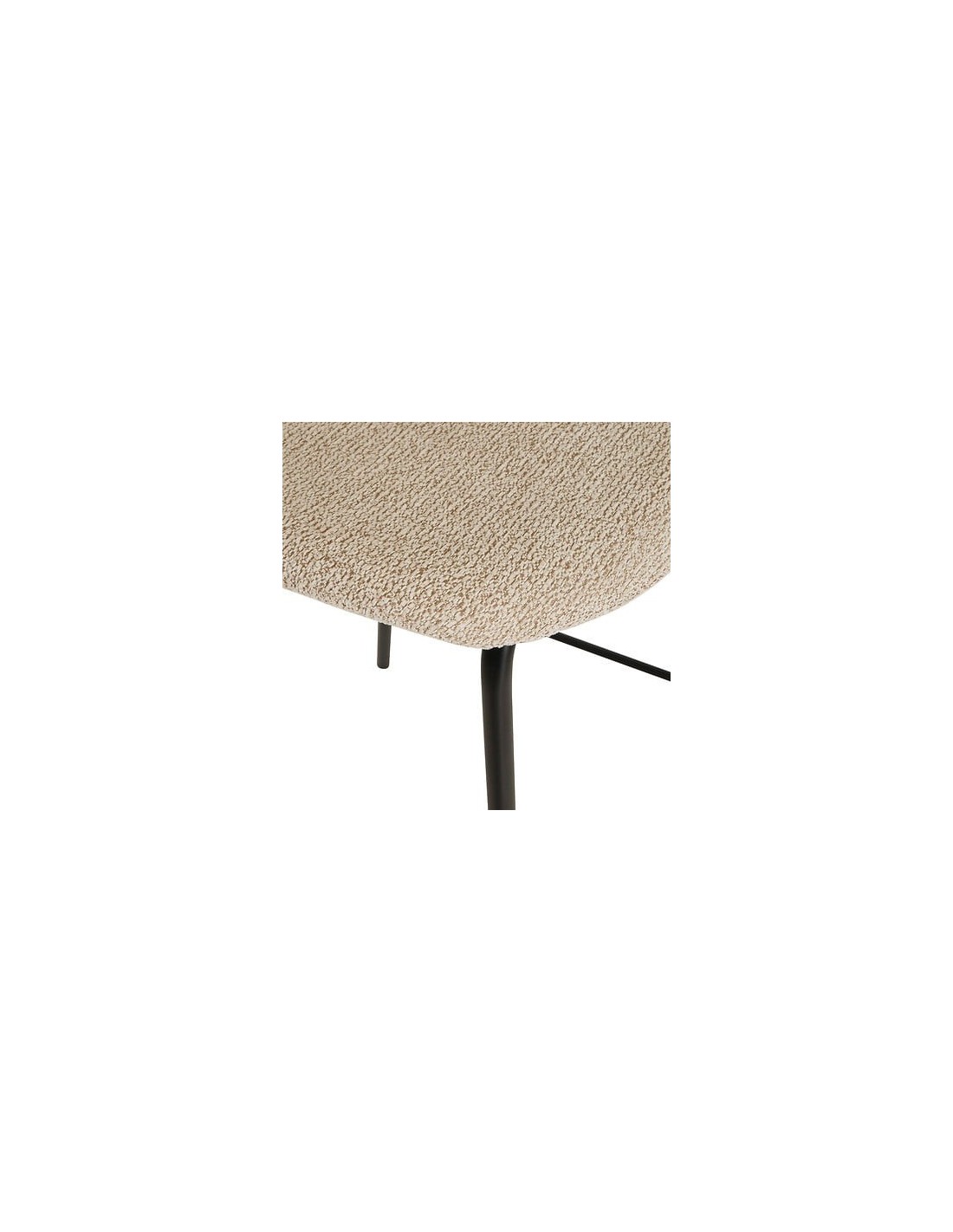 SEDIE: vendita online Sgabello da bar Vladi, bianco, acciaio e plywood E1, L. 43,5 x P. 41,5 x H. 96 cm, 4,55 Kg in offerta