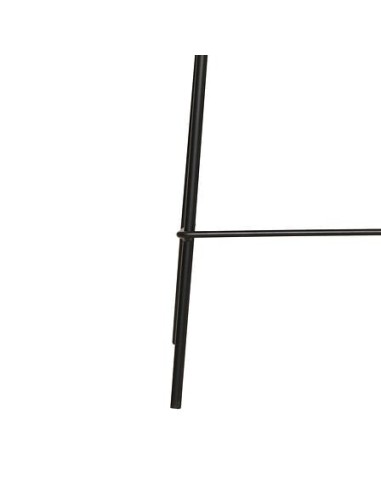 SEDIE: vendita online Sgabello da bar Vladi, moka, beige, acciaio e plywood FSC, L. 43,5 x P. 41,5 x H. 96 cm, 4,55 Kg in off...