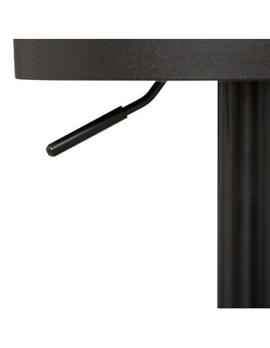 SEDIE: vendita online Sgabello da bar Ilsa, altezza regolabile, nero e kaki, acciaio, Ø 41,5 x H. 76 cm, 5.47 Kg in offerta