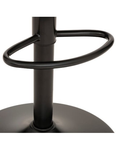 SEDIE: vendita online Sgabello da bar Ilsa, altezza regolabile, nero e kaki, acciaio, Ø 41,5 x H. 76 cm, 5.47 Kg in offerta