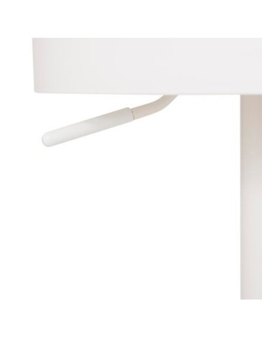SEDIE: vendita online Sgabello da bar Ilsa, altezza regolabile, bianco e ocra, acciaio, Ø 41,5 x H. 76 cm, 5.47 Kg in offerta