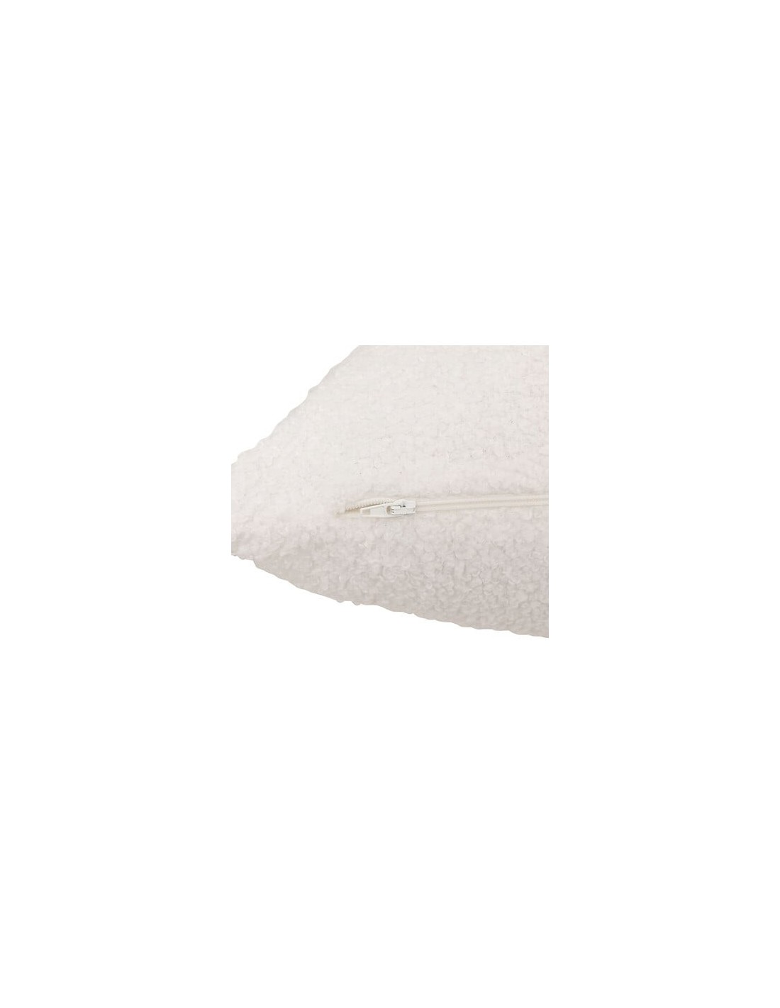 CUSCINI D'ARREDO: vendita online Cuscino bouclé Scott, motivo cane, bianco, 40 x 40 cm, poliestere, collezione Les petits pot...