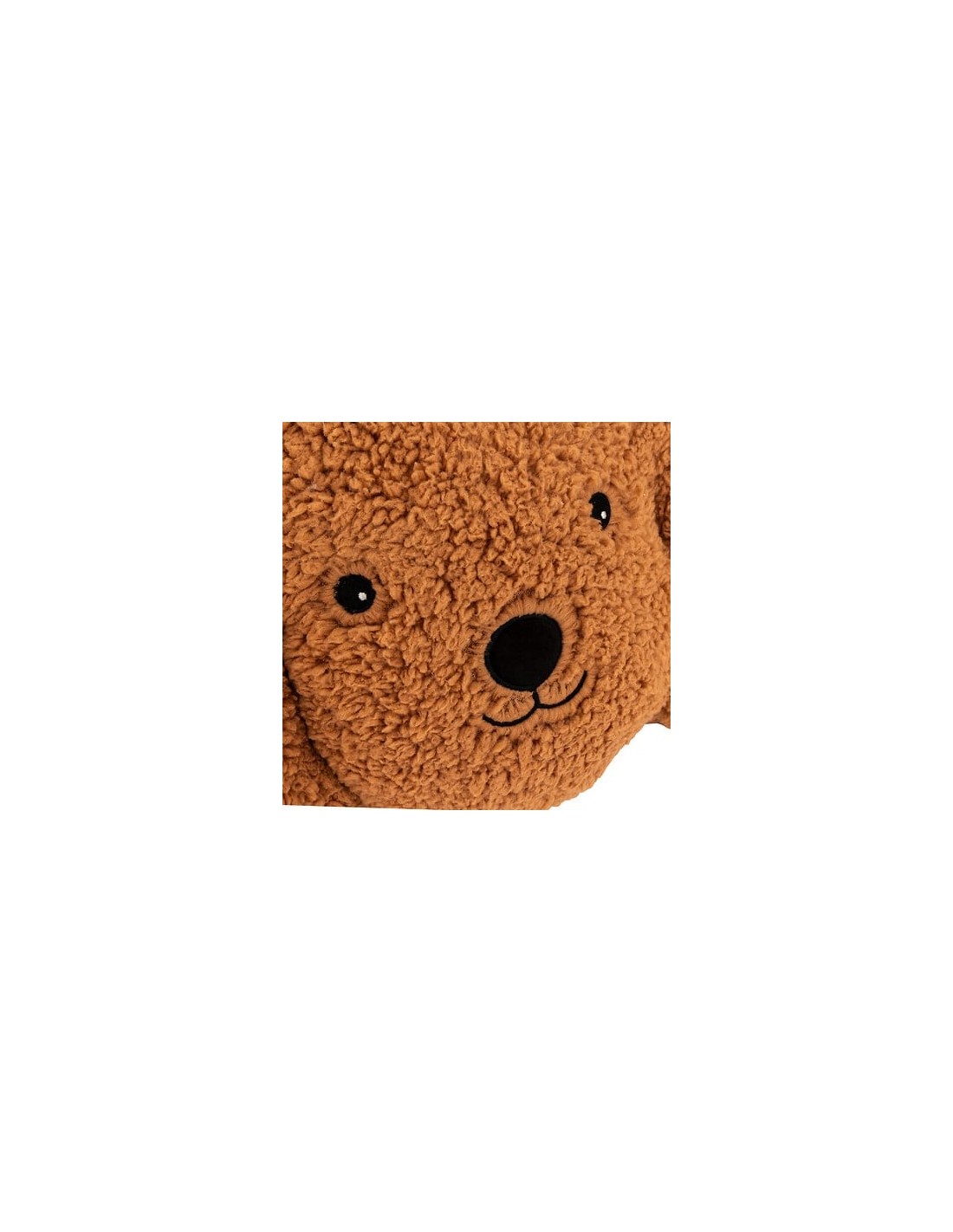 CUSCINI D'ARREDO: vendita online Cuscino forma testa cane, bouclé Scott, marrone, 36 x 8 x 24 cm, poliestere, collezione Les ...
