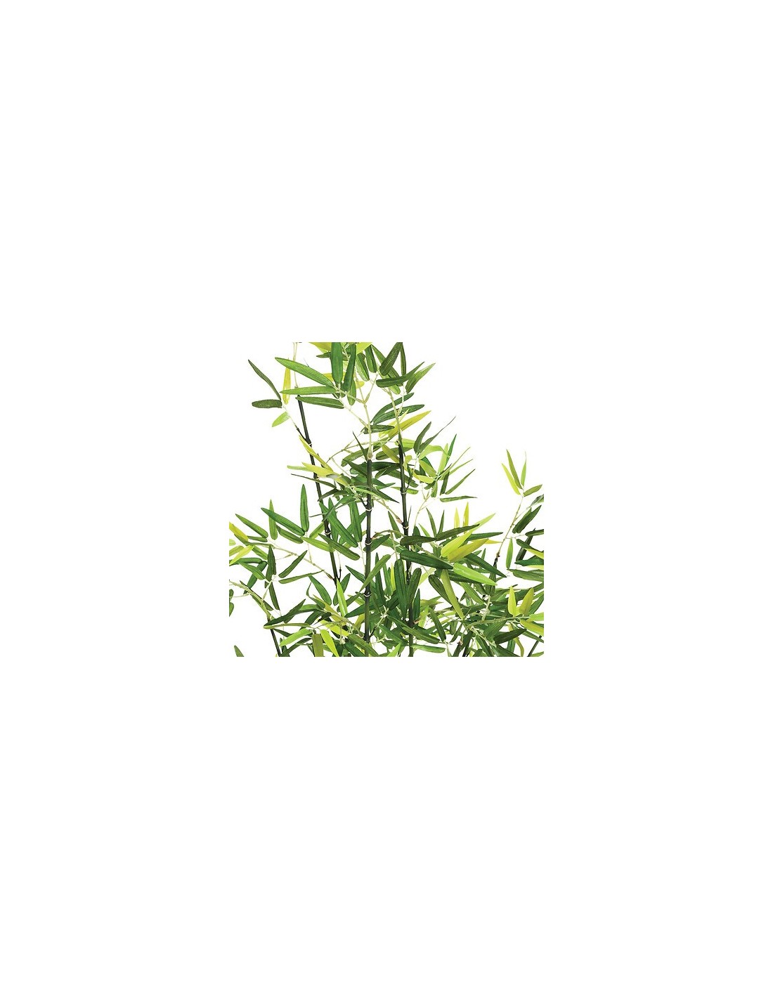 PIANTE E FIORI CON VASO: vendita online Bambù artificiale, con vaso, altezza 122 cm, pianta decorativa verde, 50 x 42 x 122 c...