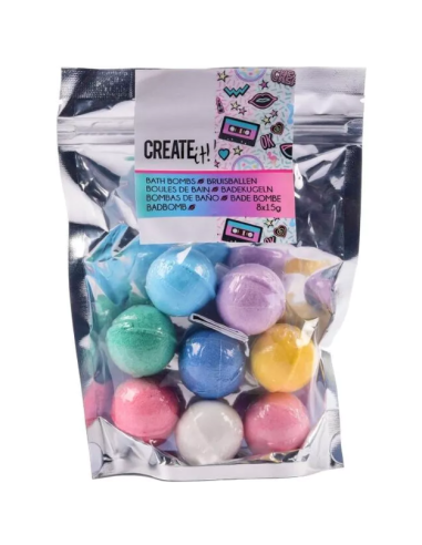 Set 8 Bombe da Bagno Create It! 84407 Assortito | Shop in Casa