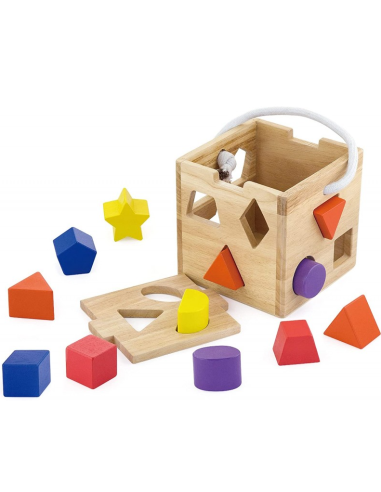 Cubo Legno VGA53659 Set Forme Incastro | Shop in Casa