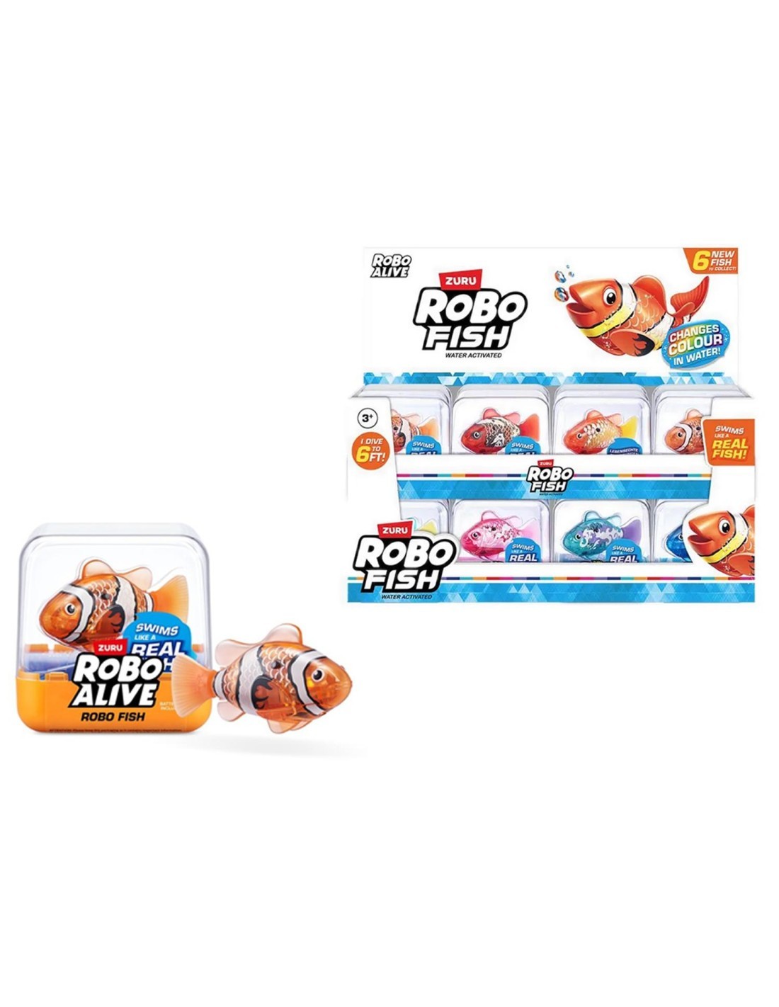 Robo Fish Pesci Robotici Giocattolo Interattivo | Shop in Casa