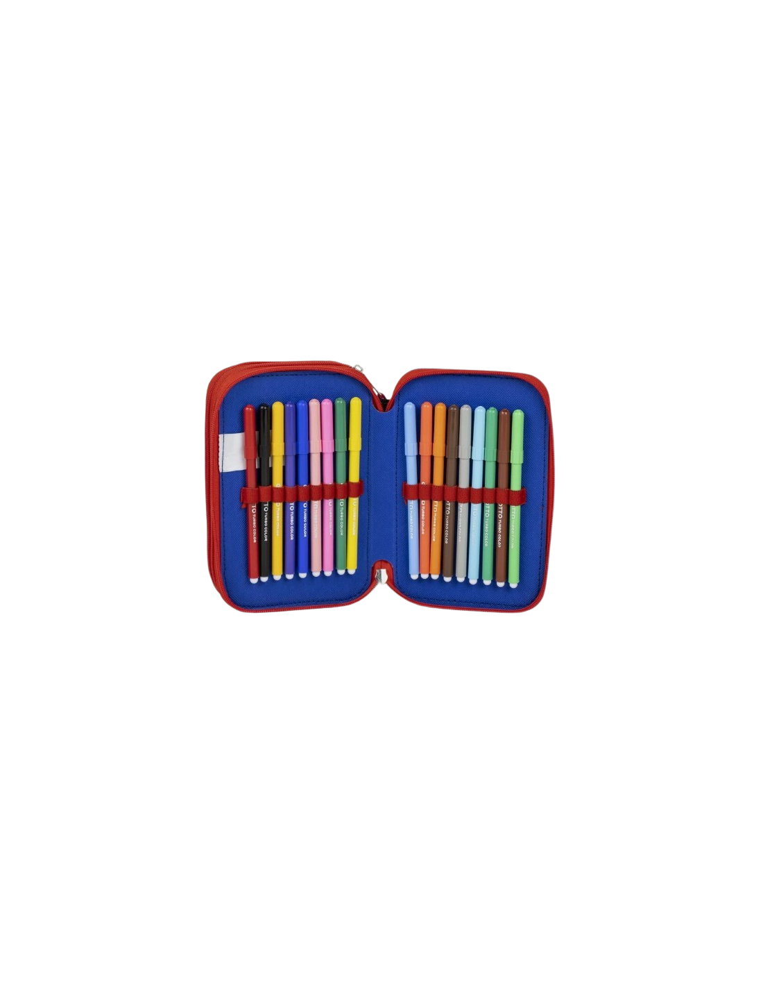 Astuccio Spiderman completo con 3 scomparti e accessori |shopincasa.it