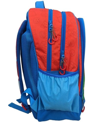 Zaino grande Super Mario con tasche e zip |shopincasa.it