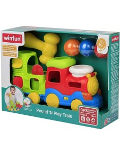 Trenino musicale batti palline con luci e suoni Winfun |shopincasa.it 2