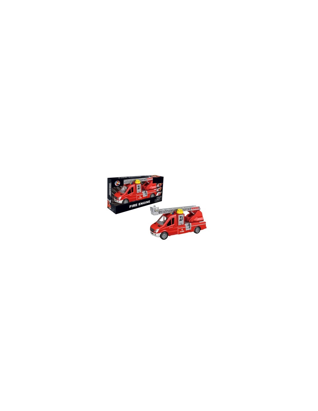 Camion pompieri giocattolo con luci e suoni +3 anni | shopincasa.it
