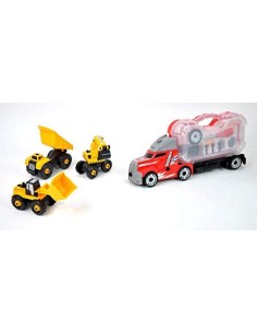 Camion Trasporto MGG440903 con Veicoli Smonta e Rimonta +3 Anni | Shop in Casa