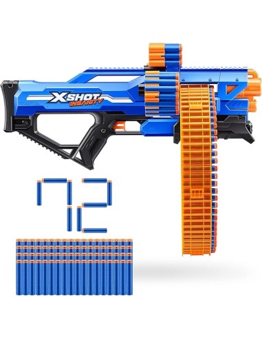 Blaster X-Shot Insanity Mega Barrel con 72 dardi | shopincasa.it