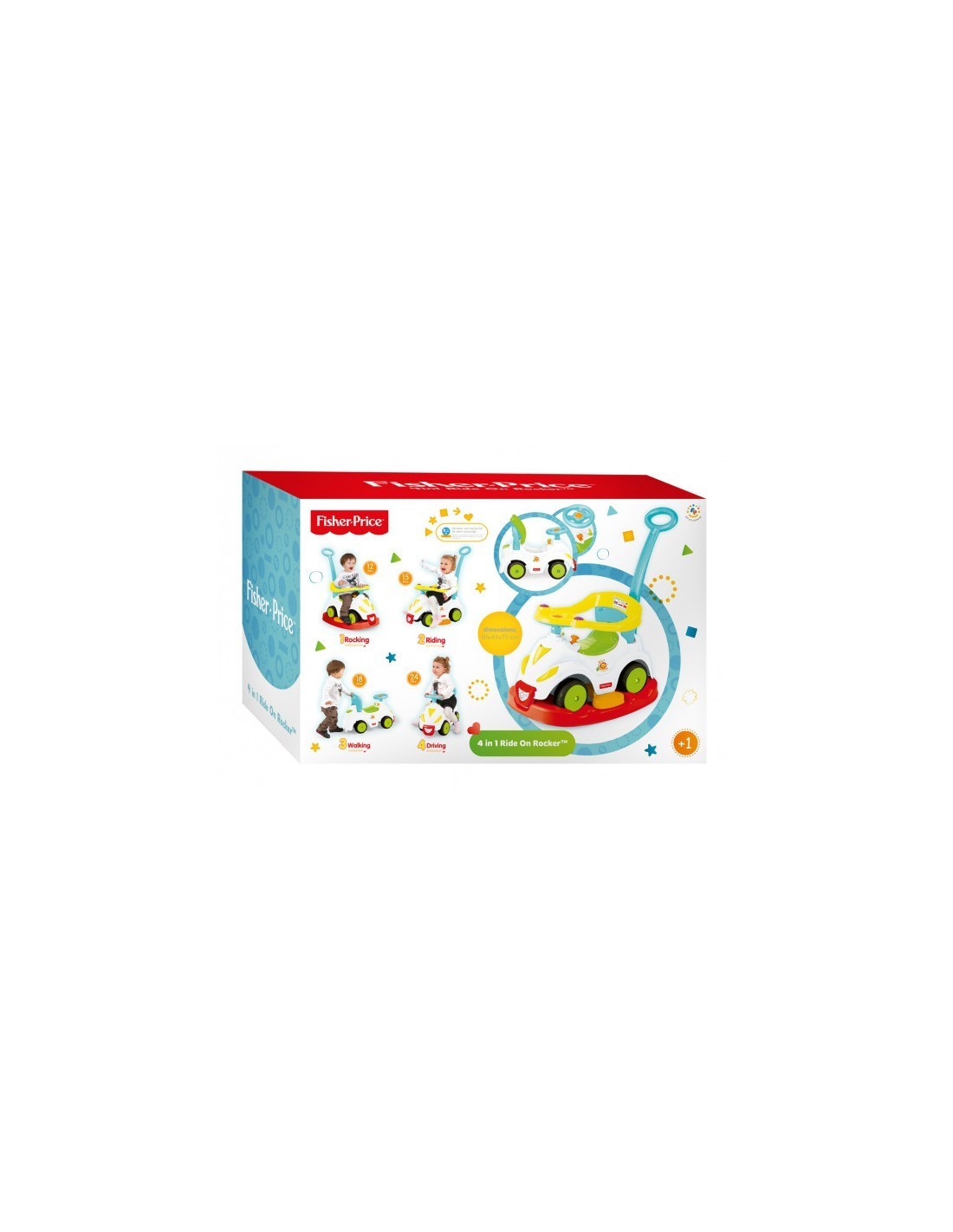 Cavalcabile multifunzione 4 in 1 per bambini FP FPR1801 | shopincasa.it