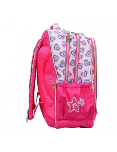Zaino Barbie grande con 3 cerniere per scuola bambina 349-86031 | shopincasa.it