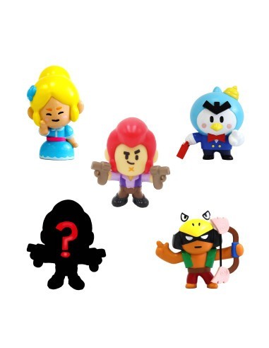 Set 5 personaggi assortiti Brawl Stars BRS17499 giocattolo | shopincasa.it