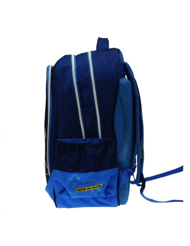 Zaino bambini Sonic El Erizo 46x35x20 cm con tasche e spallacci regolabili | shopincasa.it